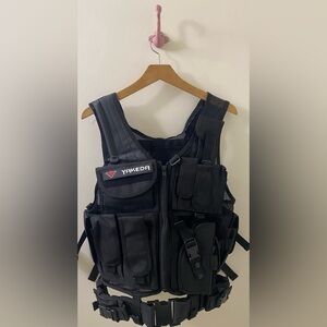 Yakeda Black Tactical Vest